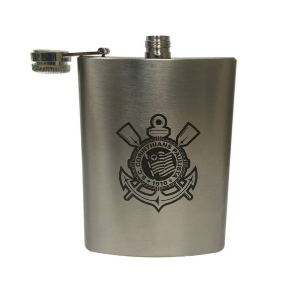 Cantil Inox 220ml Escudo Corinthians - Image 5