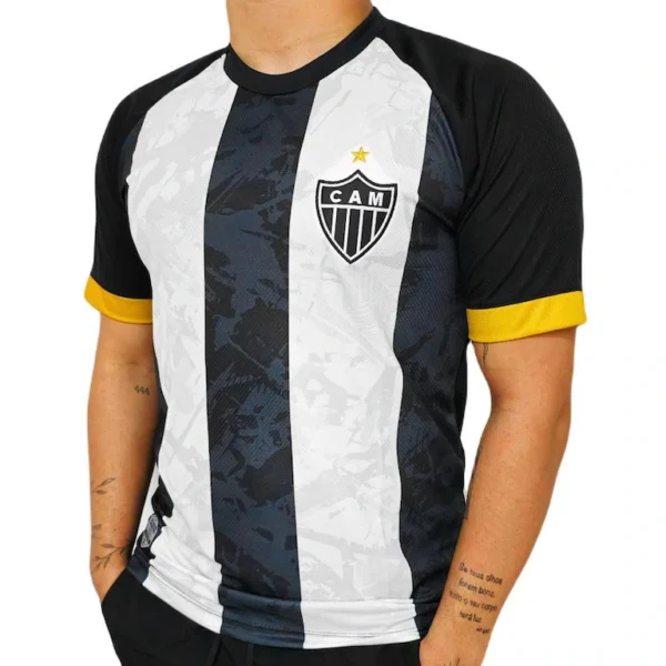 Camisa Atlético Mineiro Classic Retrô mania - Masculina - Image 4