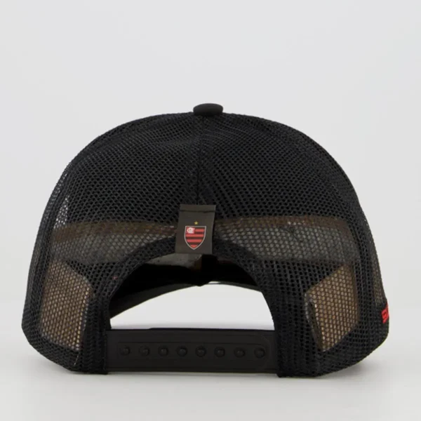 Boné Flamengo Supercap Zico Emborrachado - Image 3