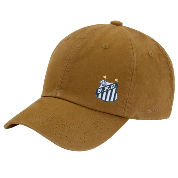 Boné Santos Caramelo 6 gomos Supercap Bordado