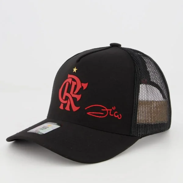 Boné Flamengo Supercap Zico Emborrachado