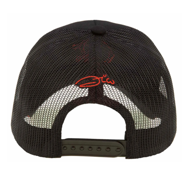 Boné Trucker Supercap Flamengo Zico Preto Bordado - Image 3